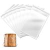 SAVITA 100 Pezzi 5x25cm Sacchetti di Cellophane Autoadesivo Sacchetti Alimenti di Trasparenti Sacchetti di Imballaggio Plastica per Piccoli Regali Asta di Biscotti Ghiaccioli Caramelle