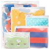 Awinker 30 Sacchetti per Vestiti Plastica Richiudibili Valigia Viaggio per Riporre Biancheria Sacchetti Viaggio Organizer