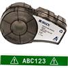 Brady Nastro in Vinile per Stampanti ii Etichette M211 e M210 - Etichette Industriali Adesive - Bianco su verde (12.70mm x 6.40m) - M21-500-595-GN