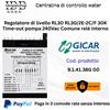 Regolatore di Livello Gicar 9.1.41.38G 00 RL30/2E-2C/F 240V con Time-Out