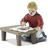 Gildeclown Statuetta Decorativa, Resina Sintetica, Multicolore, Höhe 10 cm