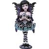 Nemesis Now Mystique - Statuina, 16,5 cm, colore: Nero