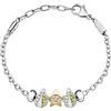 Morellato Drops Bracciale Donna, in Acciaio, Cristalli - SCZ1131