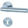 Alpertec Realizzato in acciaio inox Alpertec I - R per stanza porte pulsante set maniglia porta guarnizioni, 88020502