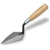 Marshalltown 46 114S Archaeology Trowel, Rigida a Punta in Stile londinese, con Manico in Legno, cazzuola in Acciaio, Dimensioni: 102x51 mm, Argento
