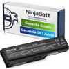 NinjaBatt Batteria per Toshiba PA3817U-1BRS C660 L750 L650 A660 L655 L755 PA3819U-1BRS PABAS228 C650 PA3818U-1BRS C655 A665 C655D L675 L645 P745 C660-1D9 - Alte prestazioni [6 Celles/4400 mAh/48 Wh]