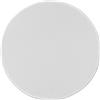 Hosimoln Tappetino per mouse rotondo stampa HD, tappetino per mouse con base in gomma antiscivolo con bordo cucito, tappetino per mouse personalizzato per laptop-22cm Gray010