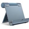 JETech Supporto Tablet, Regolabile Porta Tablet da Tavolo, Pieghevole Dock per iPad/iPad Pro/Air/Mini, Galaxy Tab A8/A7 Lite/A7/S8/S7, Tab/Phones(4-11), Grigio
