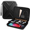 SITHON Tablet Borsa per 11 iPad Air M4 M3 M2 2026-2024 & iPad A16, 11 iPad Pro M5 M4, 10.9/10.2 iPad, per 11 Samsung Tab A11+, Rigida Protettiva Custodia con Organizer Supporto per Accessori