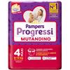 PAMPERS PROGRESSI MUTANDINA MAXI 19 PEZZI