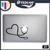 Stick-up Adesivo Stetoscopio love - computer portatile decalcomania - tutti i modelli di macbook