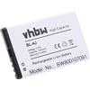 vhbw Li-Ion batteria 1200mAh (3.7V) per cellulari e smartphone AEG Voxtel M300 sostituisce BL-4J.