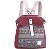 EVEOUT Zaino Della Spalla Unisex Tela College Zaino Affari per gli Uomini per il Lavoro Scuola Viaggi Escursionismo Campeggio Daypacks, D-vino rosso, Taille unique, Taglia unica