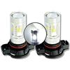 MCK Auto - Sostituzione per PS19W H16 PSX24W LED CanBus Set di lampadine bianche molto chiare e senza errori compatibili con A3 8PA