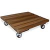 Louis Moulin Louis 8504 - Macinino con 4 Ruote, in Legno, 40 x 40 x 9,5 cm