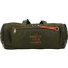 Avirex Post, Borsone da viaggio uomo in Nylon con manici e tracolla e con portachiavi rimovibile Green - Verde