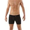 ALBERT KREUZ Boxer da Uomo in Cotone Elasticizzato, Color Nero 05/M