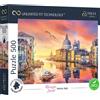 Trefl Prime - Puzzle UFT Romantic Sunset: Venice, Italy - 500 Elementi - Cartone Spessissimo, Venezia, Italia, Tramonto, Puzzle Moderno, Intrattenimento per Adulti e Bambini dai 10 anni in su