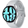 Samsung Galaxy Watch6 44mm, Smartwatch Analisi del Sonno, Monitoraggio Benessere, Batteria a lunga durata, Bluetooth, Ghiera Touch in Alluminio, Silver [Versione italiana]