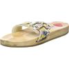 Berkemann Sandali Originali, Zoccoli Unisex-Adulto, Multicolore Astratto, 38 2/3 EU