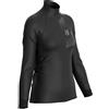 Compressport Hurricane Windproof Jacket Black - Giacca Antivento Running Donna