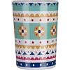 Premier Housewares Mimo Bazaar Bicchiere da 340 ml, in melamina, Colore: Multicolore/Colorata, 8 x 8 x 11 cm