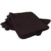 Gözze - Guanto da Bagno, Set da 4 Pezzi, Berlino, 100% Cotone, 17 x 24 cm - Nero