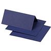 Clairefontaine 75068C - Pacco da 25 Segnaposto- Formato 8,5x8cm - 210g/m² - Colore blu notte-Inviti Eventi e Corrispondenza - Gamma Pollen - Carta Premium Liscia