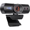 NexiGo HelloCam, Webcam 1080p con Windows Hello e Microfono, vera Privacy con Otturatore Automatico, Potenziamento Facciale, Webcam USB HD per PC, Videochiamate, Registrazione, Conferenze