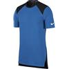 Nike Breathe Elite - Maglietta da Basket a Maniche Corte da Uomo, Uomo, T-Shirt, 891682, Signal Blue/Black/White, X-Large