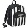 JUVENTUS Seven Zaino Doppio Scomparto Juventus Coaches, 41 cm, 34 Lt, Bianco & Nero, Scuola & Tempo Libero