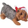 Sandicast Ornamento Natalizio, Resina, Yorkshire Terrier (accovacciato)