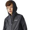 Regatta Stormbreak' Giacca Impermeabile Cuciture Nastrate Con Cappuccio Jackets Waterproof Shell, Unisex bambini, Navy, 7-8