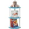 Furinno Mensola ad Angolo Light Blue/White 3 livelli