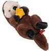 Wild Republic Ecokins Mini Lontra, Peluche per Bambini 20 cm, Peluche di qualità, Regalo di Compleanno, Giocattoli Ecologici, Creato Riciclando 7 Bottiglie in Plastica