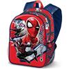 Marvel Spiderman Ways-Zaino 3D Piccolo, Rosso, 26 x 31 cm, Capacità 8.5 L