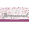 Perleberg Biglietto di auguri generale della Lettering Design Collection - biglietto di alta qualità con busta bianca - eleganti biglietti di auguri per un desiderio di cuore 11 x 22 cm