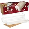 ScrapCooking 1921 - Stampo a Forma di Ceppo, in PVC, 33 x 11,4 x 6,4 cm, Colore: Bianco