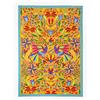 Excelsa Mexican Flowers Canovaccio da Cucina, 100% Cotone, Cm. 70 x 50, Con Asola