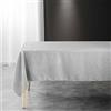 Douceur d'Intérieur, Tovaglia rettangolare 140 x 240 cm jacquard grigio Lolly