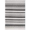 andiamo Tappeto Oeko-Tex 100 in polipropilene, a righe, grigio chiaro, 160 x 235 cm