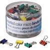 Officemateoic micro raccoglitori clip Micro Size Assorted Color