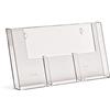 taymar Montaggio a parete 3 scomparti x 1/3 A4 (dimensioni interne: 10,4 cm) Side by Side