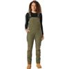 Dickies Rinsed Utility Bib Overalls, Overall Donna, Verde (Rinsed Military Green), XS