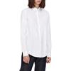 Armani Exchange Casual & Elegant Camicia, Bianco (Optic White 1000), X-Large Donna