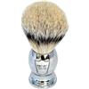 Parker Safety Razor 100% Silvertip Badger setola Pennello da barba (Chrome Handle) E Pennello da barba libero stand pennello da barba