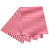 folia 6020 - Portafoto con Strisce, 50 x 70 cm, 10 Bogen, Colore: Rosso/Bianco