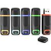 Vansuny Chiavette USB 64 GB, Vansuny 5 Pezzi Penna USB 3.0 64GB con Indicatore LED, Pen Drive 64 Giga con Cappuccio Protettivo, Memoria USB 3.0 per PC/Laptop/Notebook