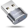 AUEDROT Mouse Jiggler - Mouse Jiggler automatico con 2 modalità oscillazione, senza driver, Plug & Play, mantiene sveglio computer/laptop