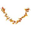 Heitmann DECO Ghirlanda Autunnale con Foglie d'Acero, 180 cm, Colore Giallo e Arancione, per finestre, Tavolo e Scale